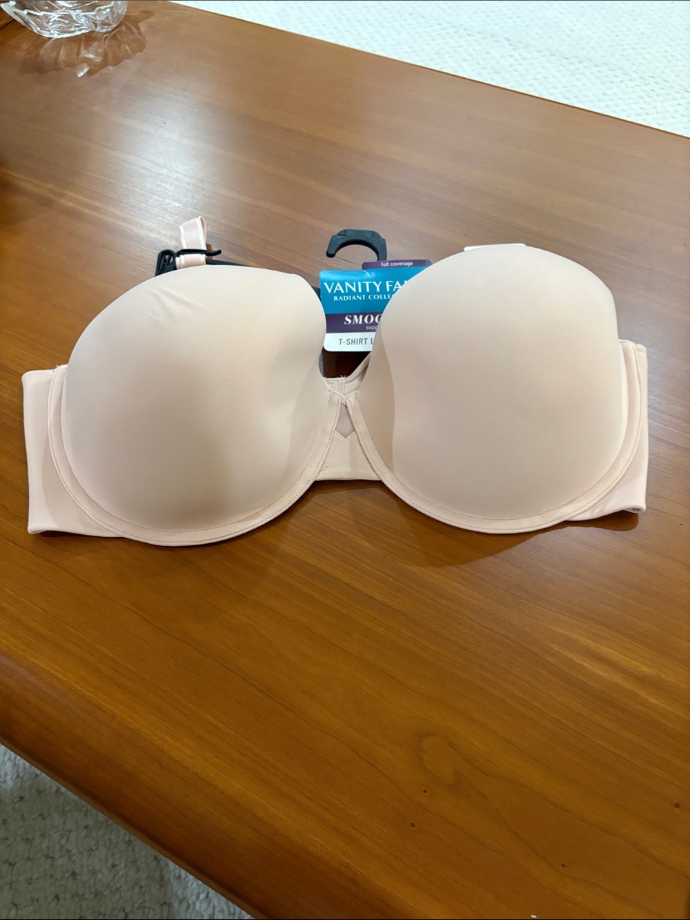 Vanity Fair Smooth T-Shirt Strapless Bra - bare pink
